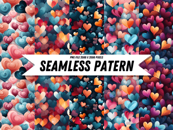 Download Heart Mosaic Pattern - Mosaic Collection