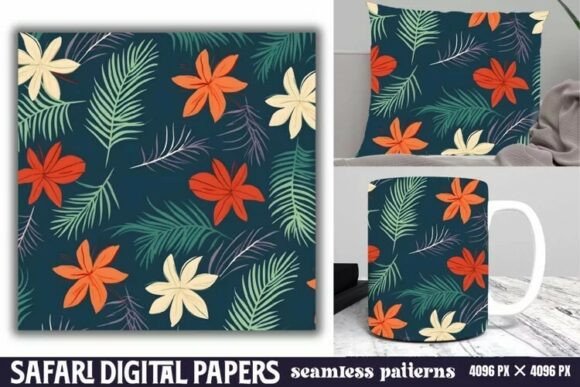 Download Safari Digital Papers Pattern - Safari Collection