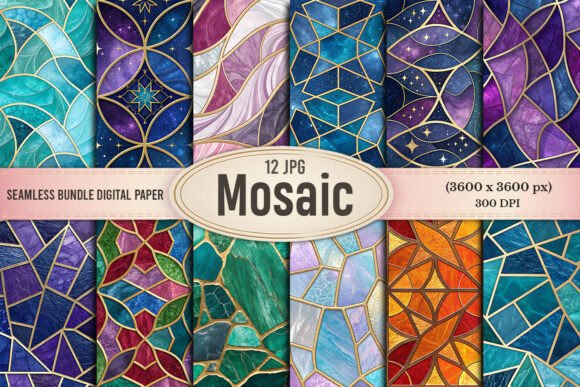 Download Luxury Stained Glass Mosaic Patterns - Mosaic Collection
