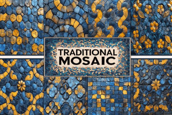 Download Latin Traditional Mosaic Pattern - Mosaic Collection