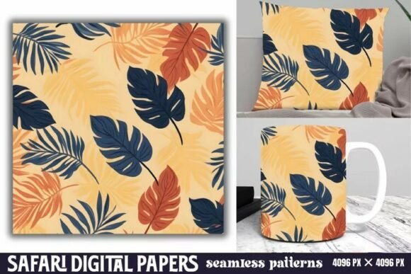 Download Safari Digital Papers Pattern - Safari Collection