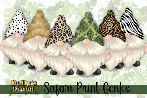 Download Safari Animal Print Gonks Gnomes PNG - Safari Collection