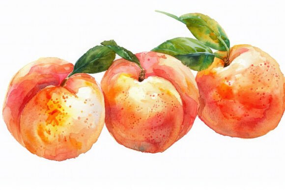 Download Watercolor Peach Background Wallpaper - Peach background Collection