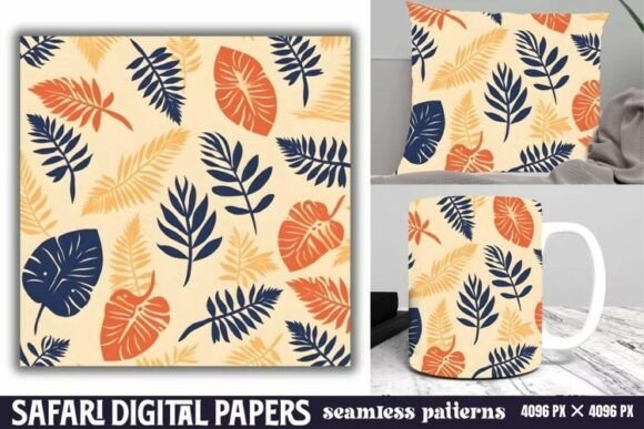 Download Safari Digital Papers Pattern - Safari Collection
