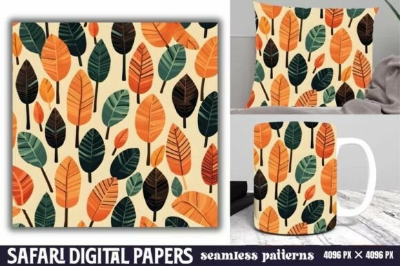 Download Safari Digital Papers Pattern - Safari Collection