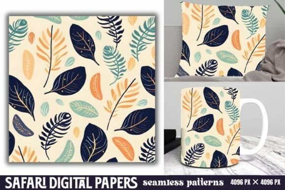 Download Safari Digital Papers Pattern - Safari Collection