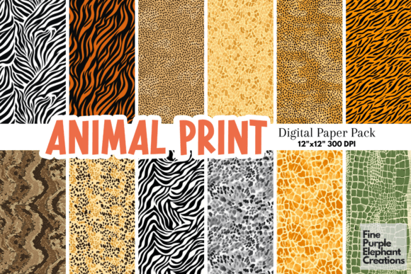 Download African Wildlife Safari Animal Print - Safari Collection