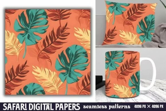 Download Safari Digital Papers Pattern - Safari Collection